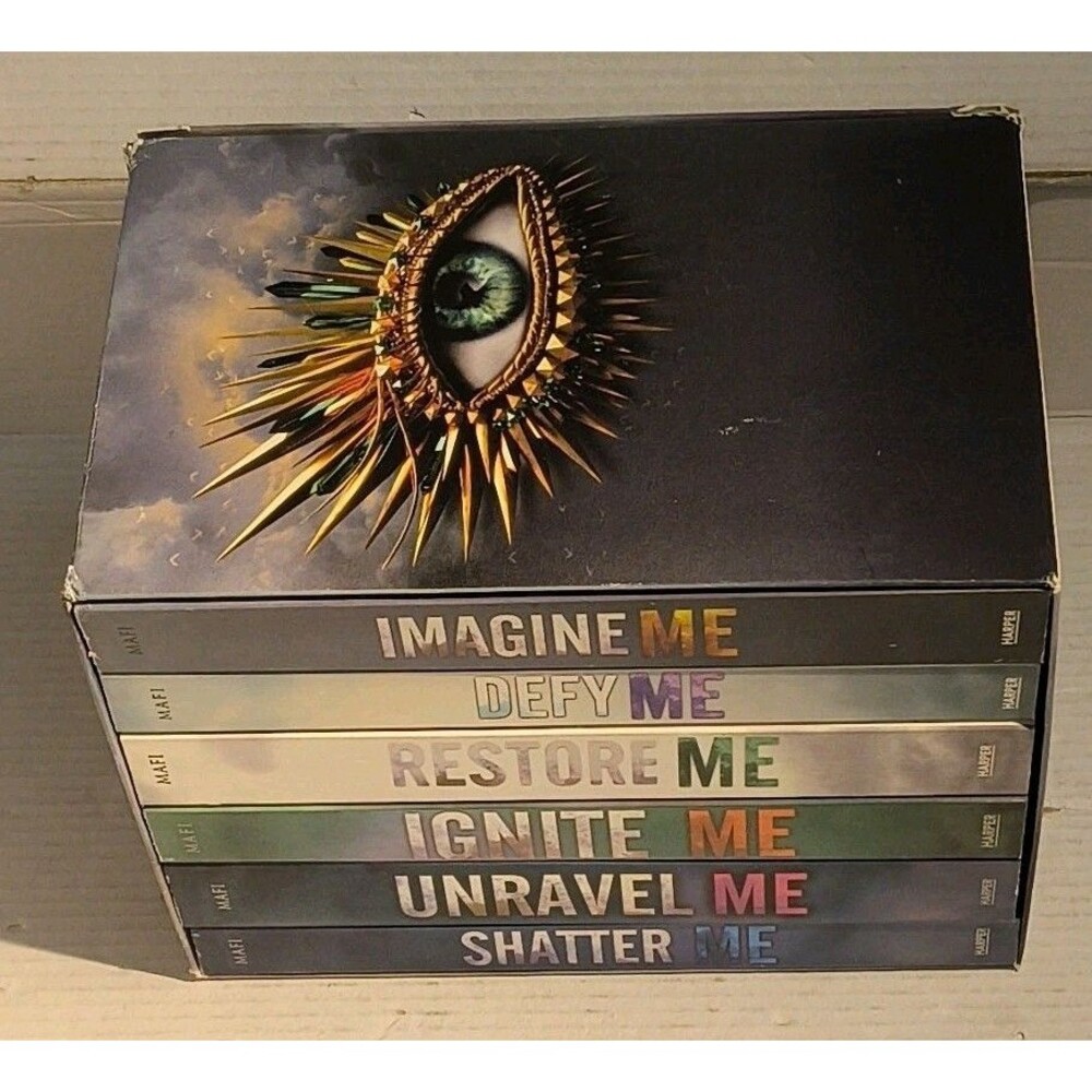 6x Shatter Me Series Box Set Collection Books Novels ahereh Mafi FREE SHIPPING